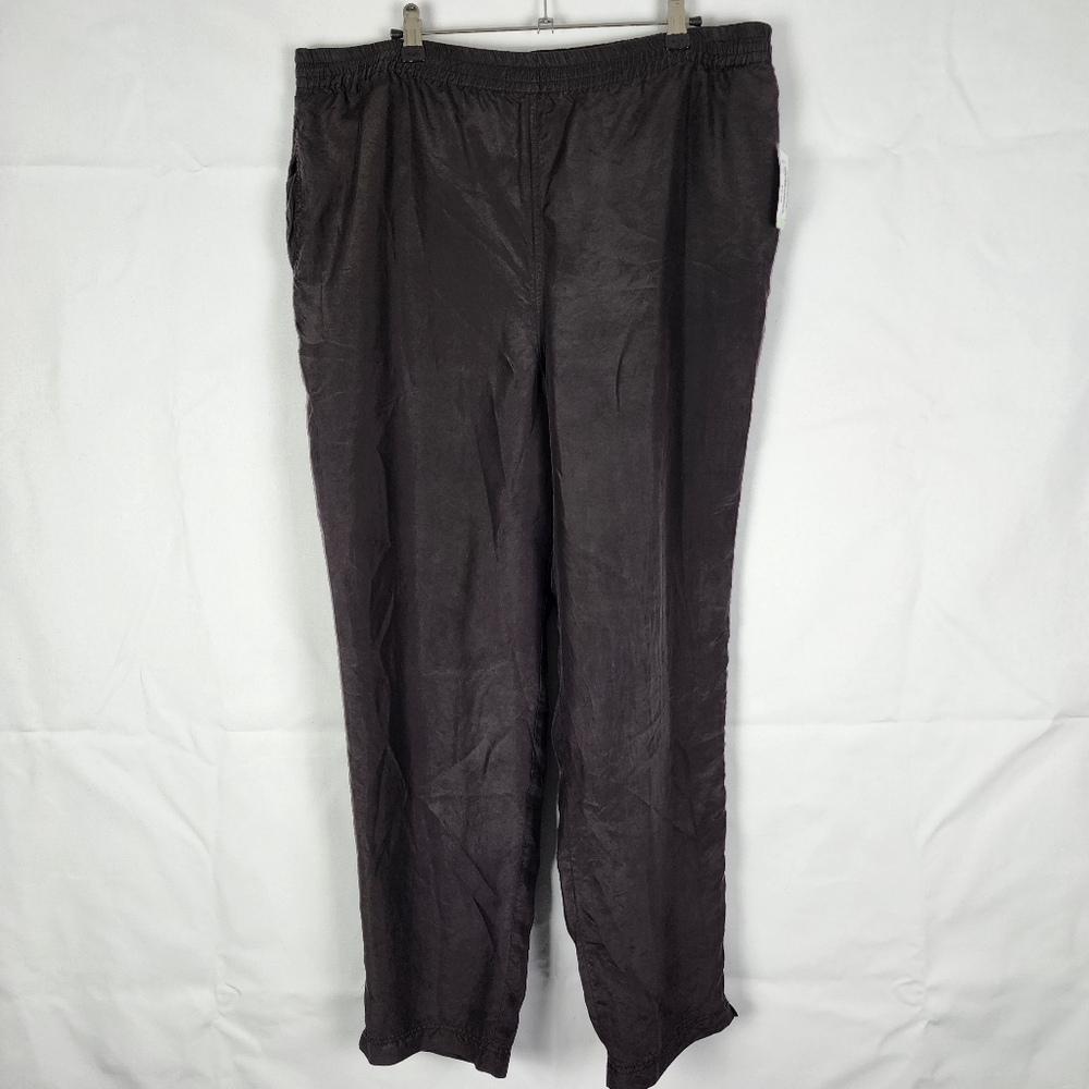Mureli Vintage 100%‎ Silk Baggy Wind Pants SIZE MEDIUM